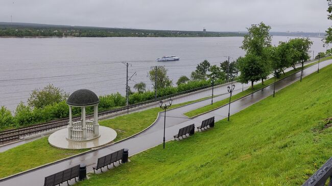 Набережная реки Кама в Перми