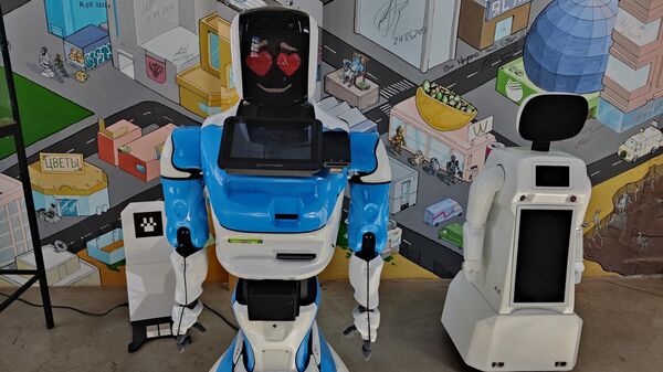 Человекоподобные роботы компании Promobot в Перми