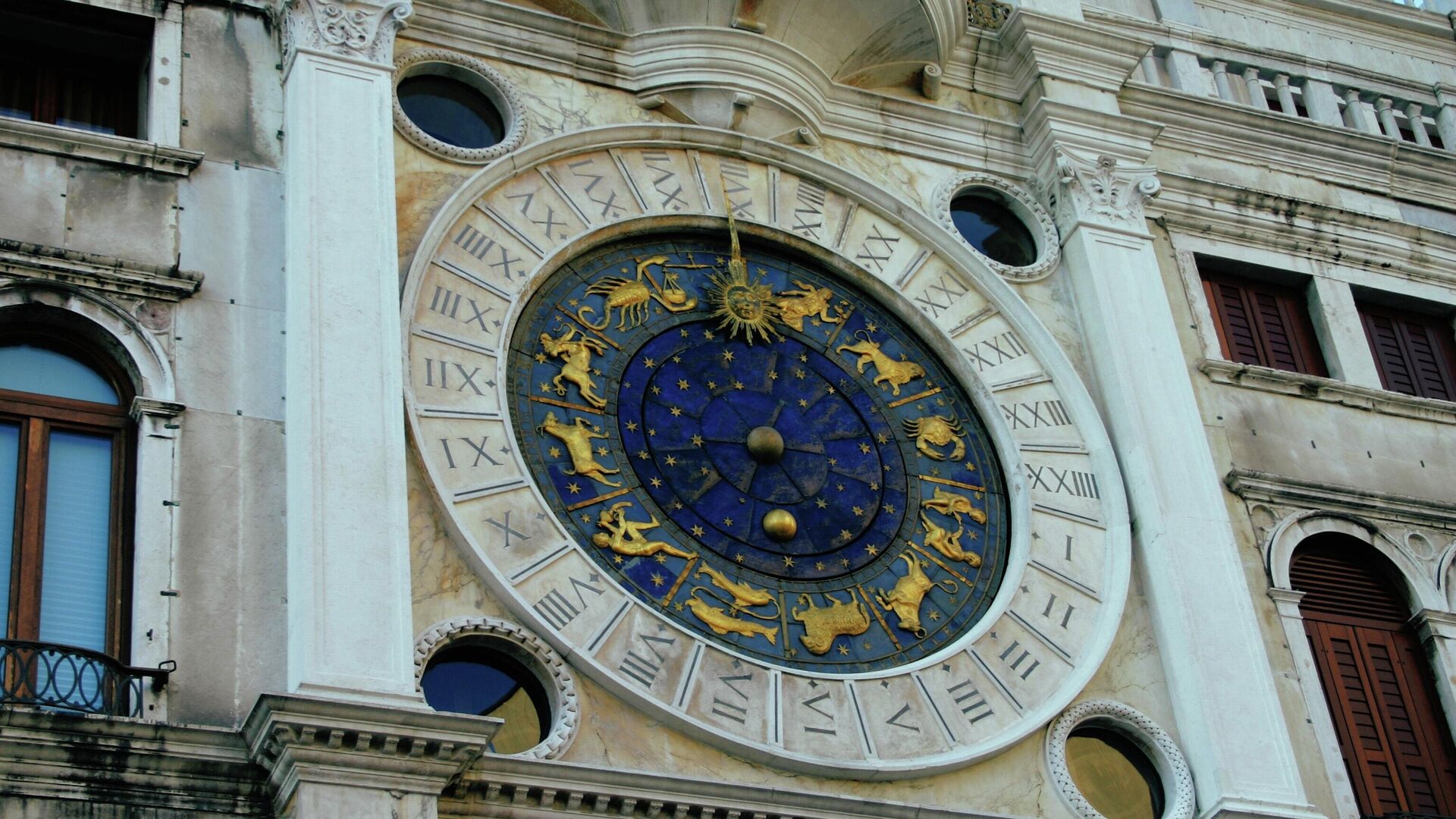 Часовая башня Святого Марка, Венеция - РИА Новости, 1920, 14.01.2023