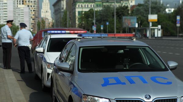 Автомобили полиции в Москве