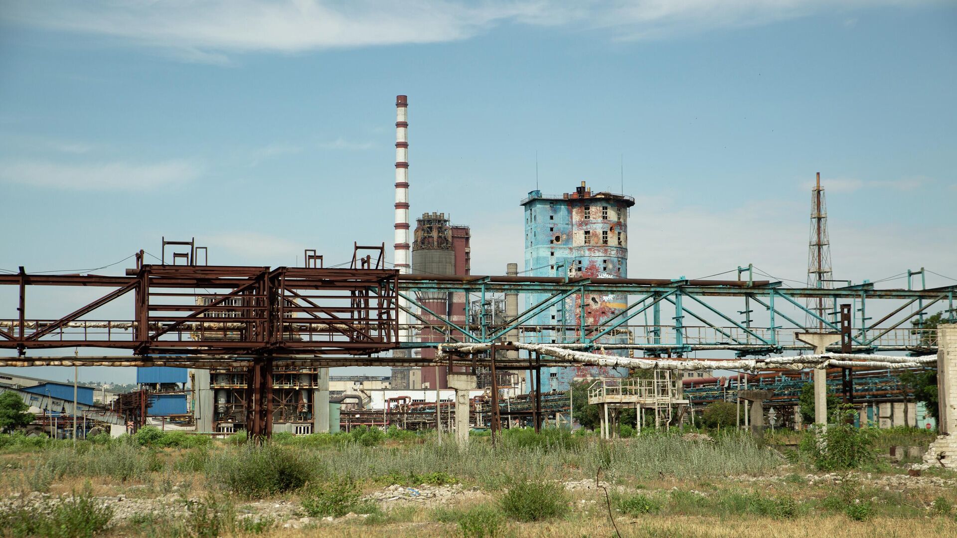 Территория завода Азот в Северодонецке - РИА Новости, 1920, 28.05.2024