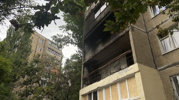 Выгоревшие квартиры в центре города
