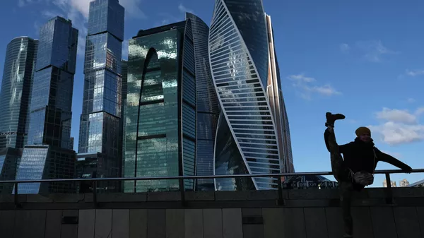 Небоскребы делового центра