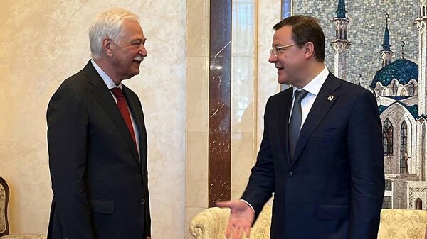 Самарский губернатор провел встречу с послом России в Белоруссии