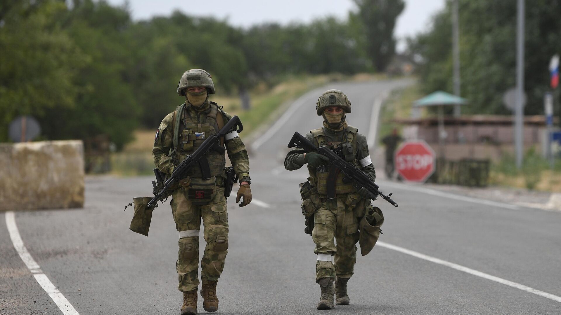 Военнослужащие ВС РФ в южном секторе специальной военной операции на Украине - РИА Новости, 1920, 04.07.2022