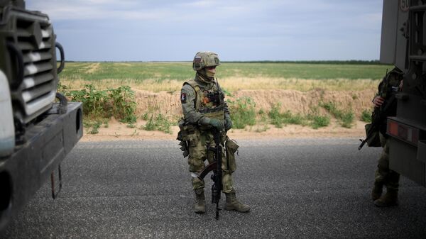 Военнослужащий ВС России в южном секторе специальной военной операции на Украине