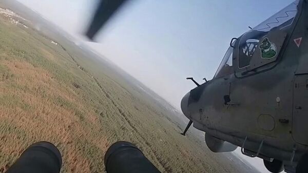 Под прицелом Аллигатора: вертолеты Ка-52 выполнили боевые задачи на Украине