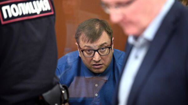 Бывший генеральный директор холдинга Форум Дмитрий Михальченко во время оглашения приговора