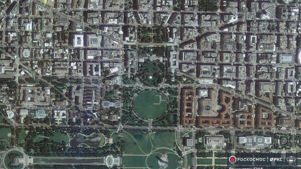 Cпутниковые снимки центров принятия решений на Западе, опубликованные госкорпорацией Роскосмос