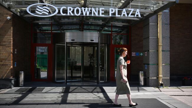 Отель Crowne Plaza на Озерковской набережной в Москве