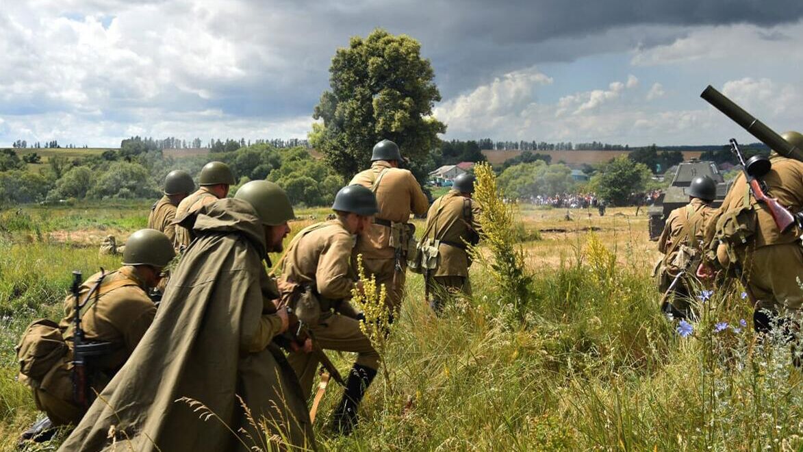 Фестиваль военно-исторической реконструкции Тербунский рубеж. Жаркое лето 1942 года в Липецкой области - РИА Новости, 1920, 30.06.2022