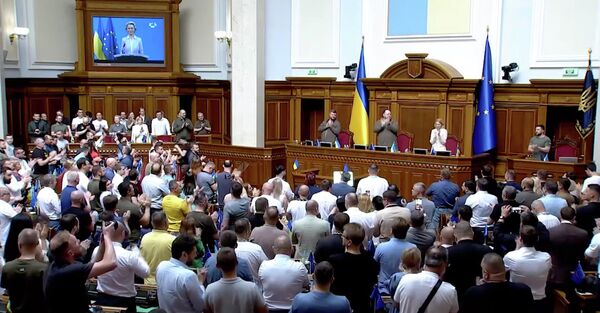 Флаг Евросоюза установили в Верховной раде Украины Флаг Евросоюза установили в Верховной раде Украины