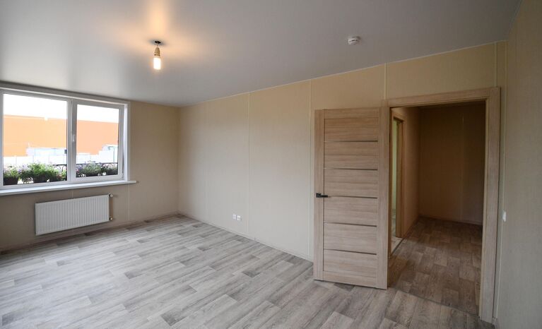 Интерьер квартиры в одном из домов строящегося жилого квартала в Мариуполе Интерьер квартиры в одном из домов строящегося жилого квартала в Мариуполе