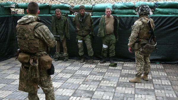 Военнослужащие ЛНР в украинском плену