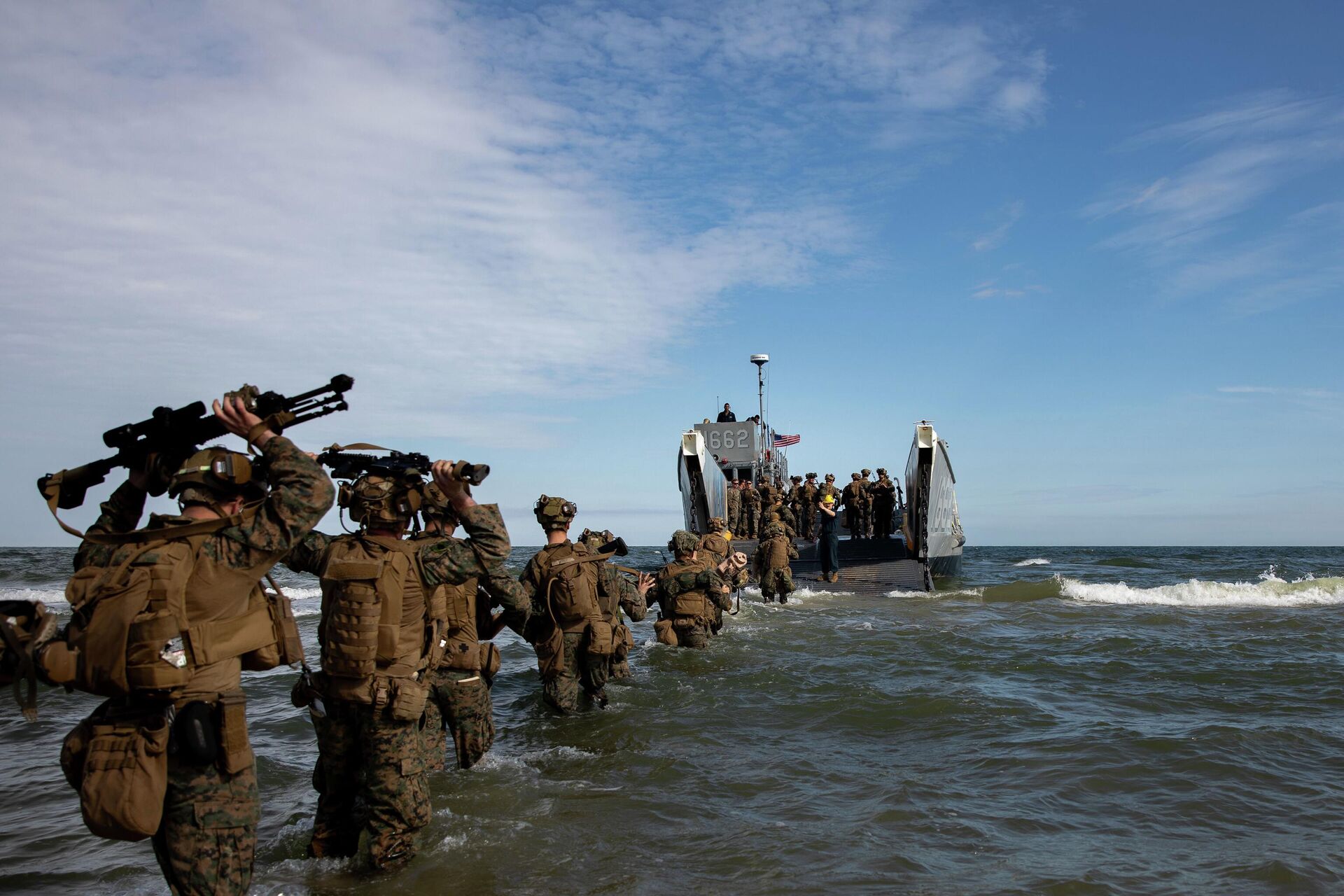 US Marines during the BALTOPS 22 joint NATO exercises in Ustka, Poland - RIA Novosti, 1920, 06.10.2022