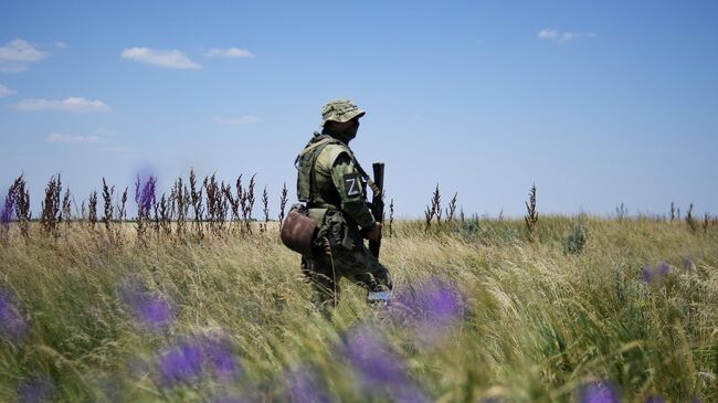 Военнослужащий ВС РФ в Запорожской области