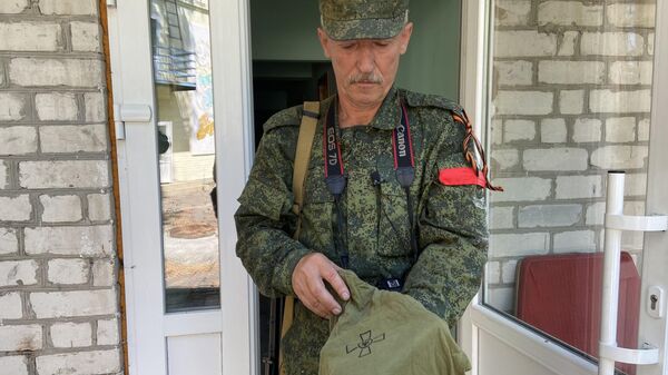 Украинские военнослужащие покинули лагерь в спешке