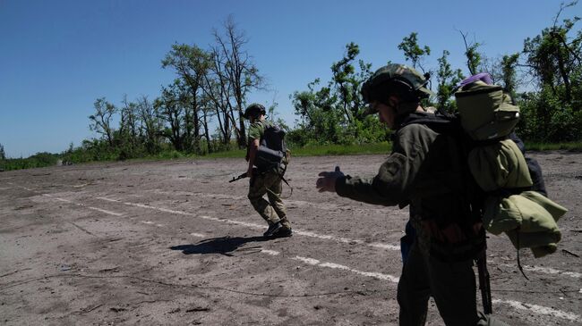 Украинские военнослужащие