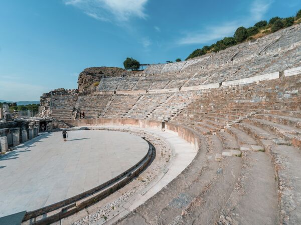В древнем Эфесе, Турция