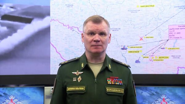 Конашенков о работе воздушных и наземных сил на территории Украины за прошедшие сутки