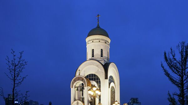 Храм Георгия Победоносца на Поклонной горе Храм Георгия Победоносца на Поклонной горе