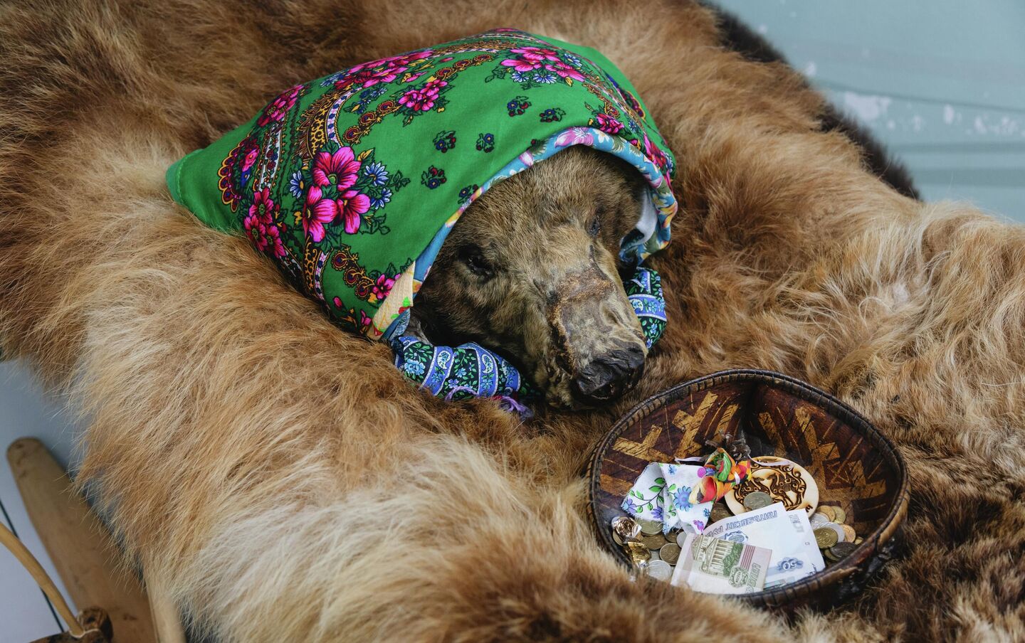 Священная голова медведя Священная голова медведя