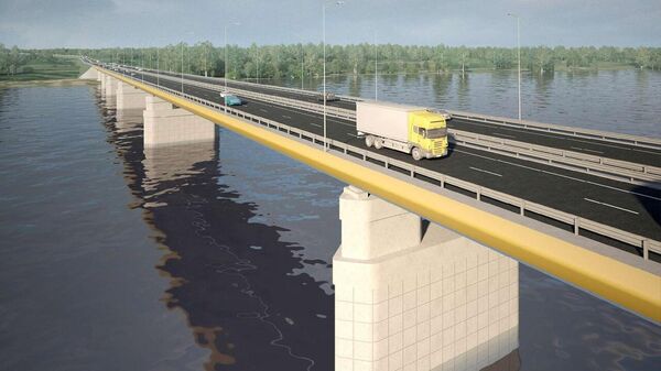 Проектное решение моста через реку Обь в Сургуте