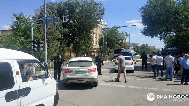 Обстановка в Нукусе