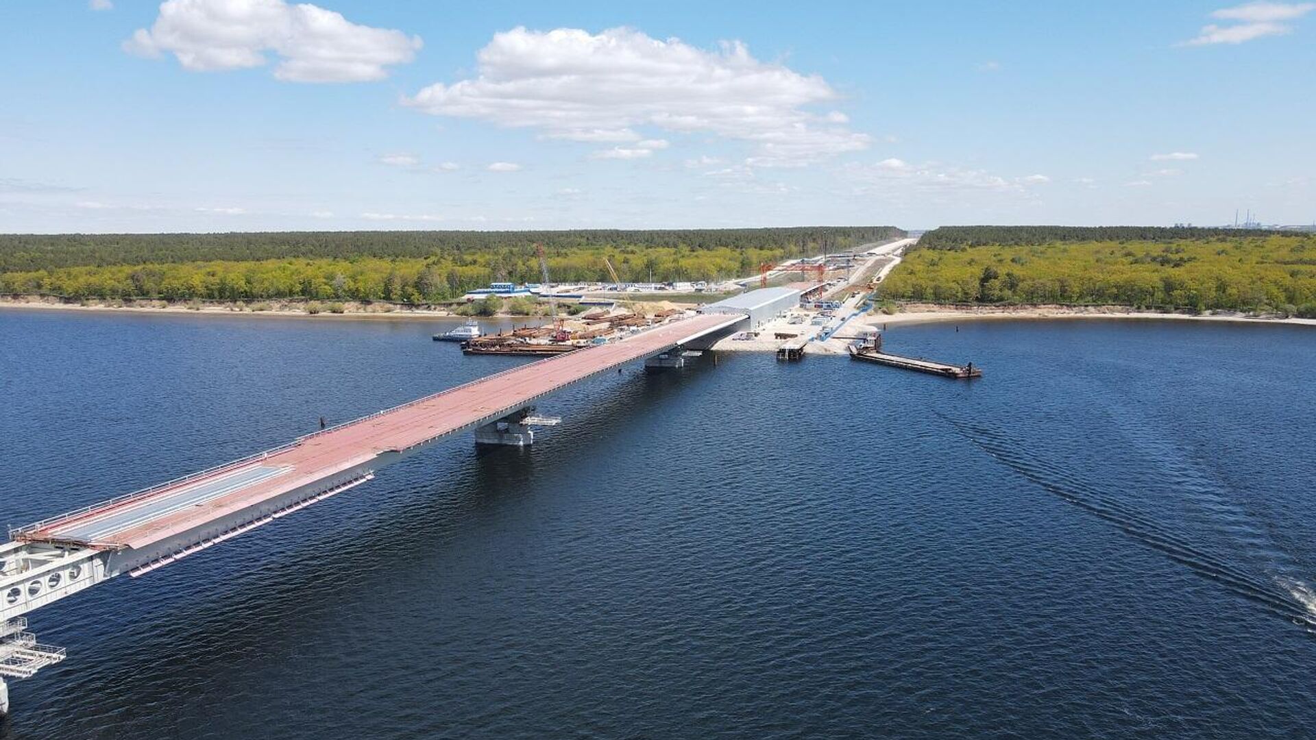 Самарская область получит более 9 млрд руб на возведение трассы и моста через Волгу - РИА Новости, 1920, 20.07.2022