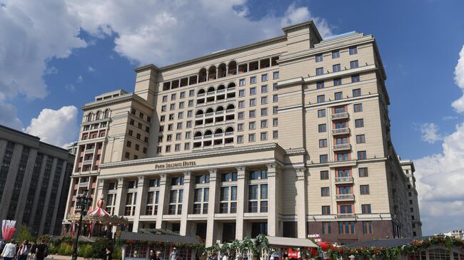 Гостиница Legend of Moscow (Four Seasons) на улице Охотный ряд в Москве