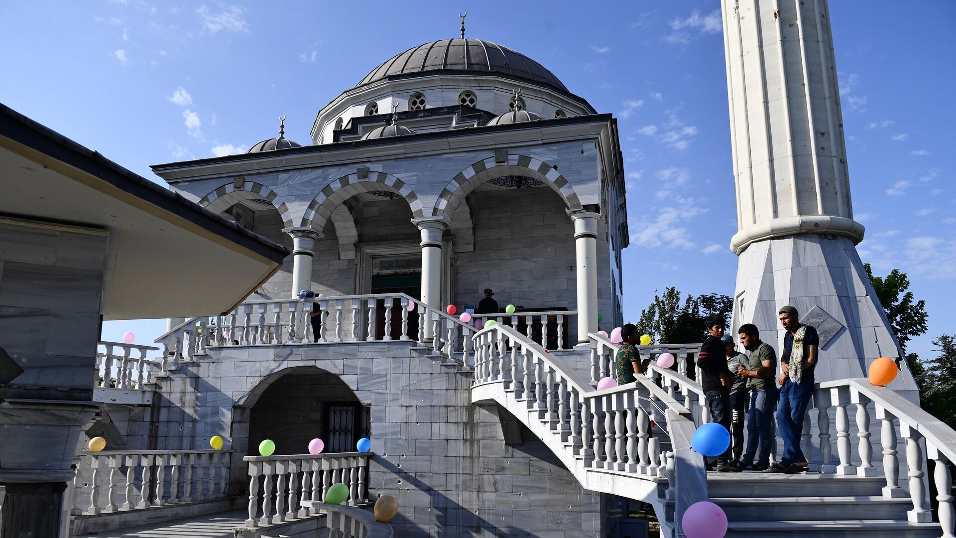 Мечеть Сулеймана Великолепного и Роксоланы в Мариуполе - РИА Новости, 1920, 29.07.2022