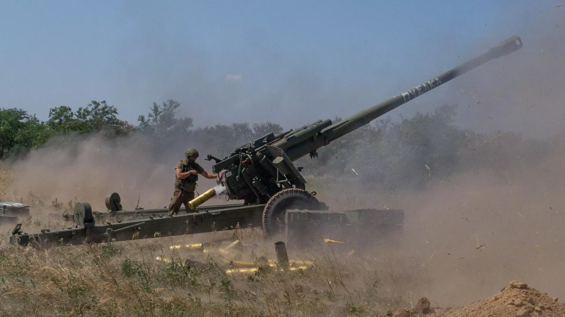 Российские войска уничтожили девять танков и британскую самоходку AS-90 в ДНР