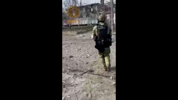 Кадры освобождения ЛНР бойцами полка имени А. Кадырова