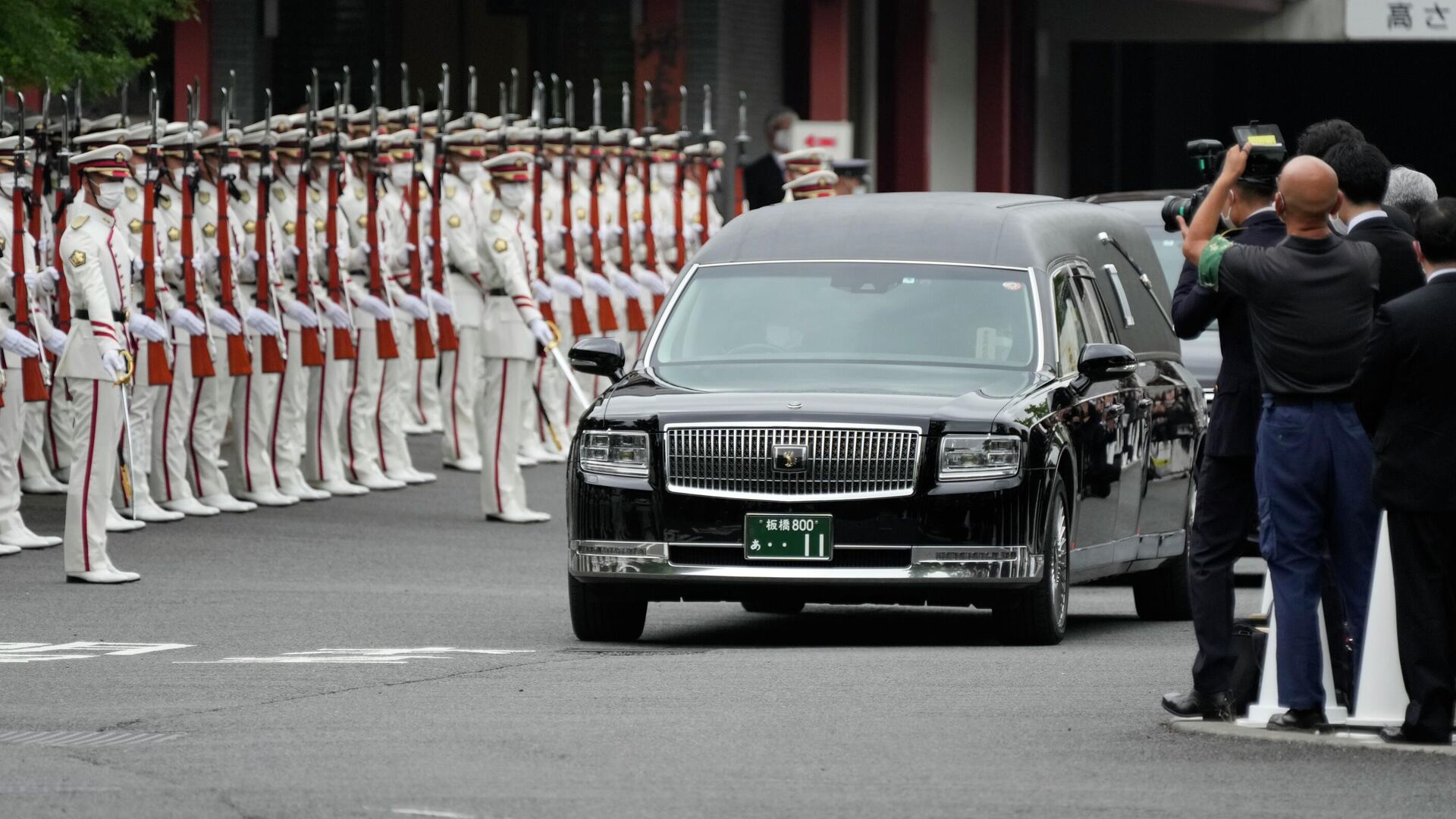 Церемония похорон бывшего премьер-министра Японии Синдзо Абэ - РИА Новости, 1920, 22.07.2022