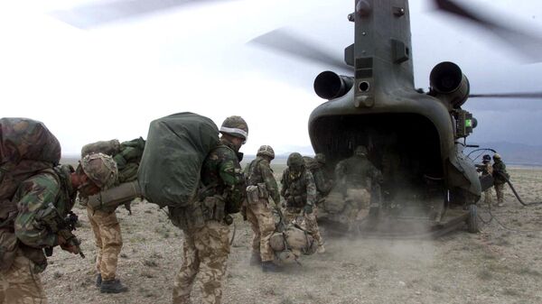 Британские военные в Афганистане