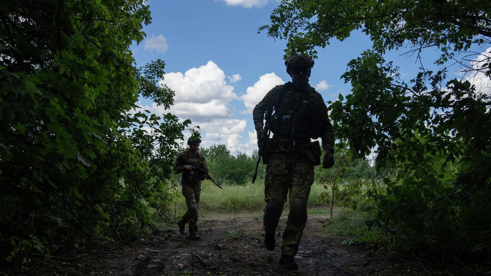 Украинские военнослужащие - РИА Новости, 1920, 25.07.2022