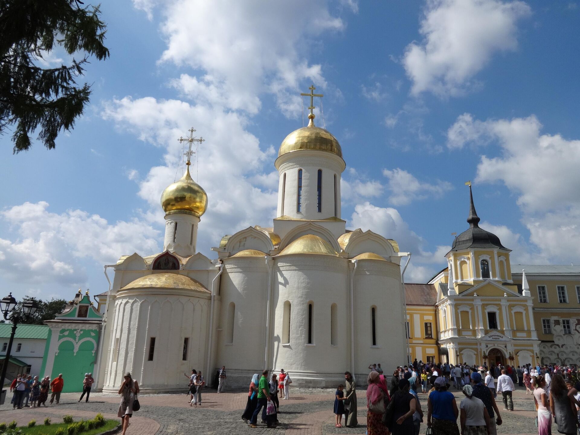 Троицкий собор Троице-Сергиевой лавры - РИА Новости, 1920, 15.07.2022