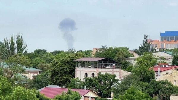 Кадры обстрела Херсона украинскими боевиками
