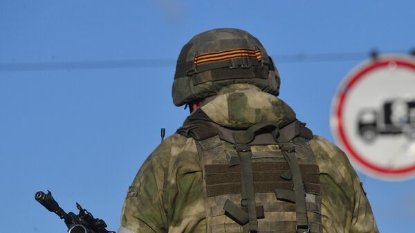 Военнослужащий Народной милиции ДНР