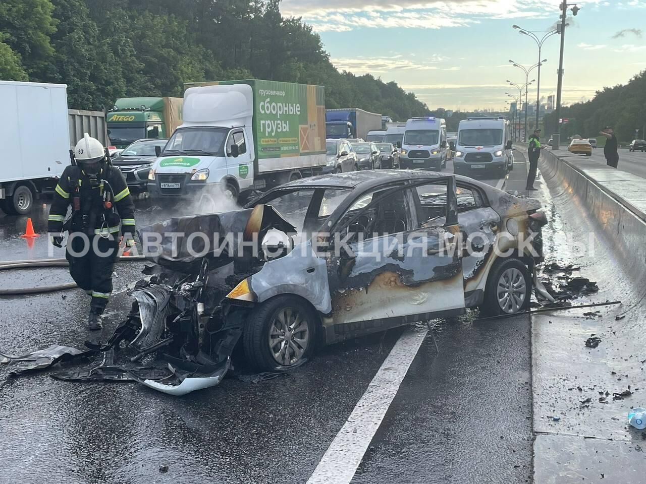 Стали известны подробности смертельного ДТП на МКАД - РИА Новости,  19.07.2022