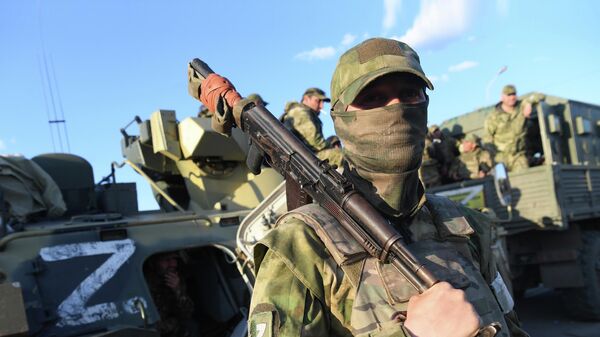 Военнослужащие народных республик в Донбассе. Архивное фото 