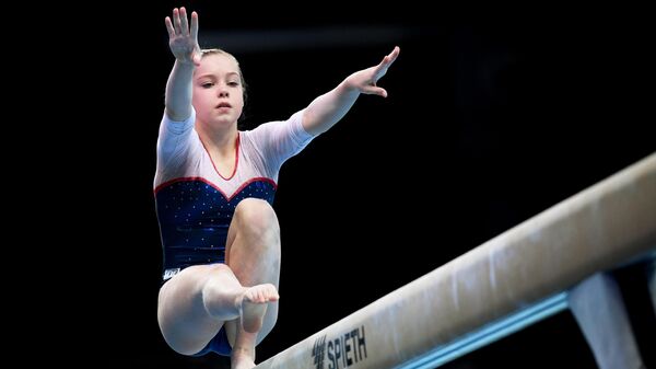 Российская гимнастка Ангелина Симакова