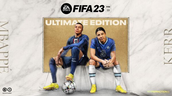 Официальная обложка FIFA 23