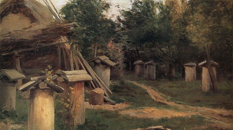 Исаак Левитан Пасека, 1880 год 