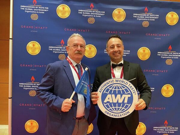 Ο Γιούρι Ηλιάδη στο 4ο Ετήσιο Παγκόσμιο Συνέδριο των Πρεσβευτών Γεύσης της Παγκόσμιας Γαστρονομίας στην Αθήνα
