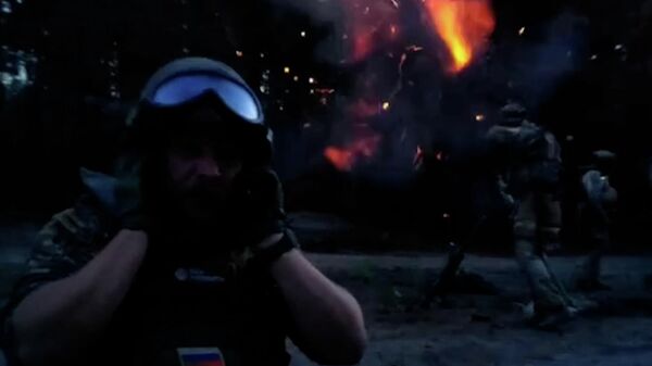От первого лица: военкор показал работу российского спецназа на Харьковском направлении