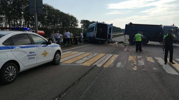 Авария с пассажирским автобусом в Башкирии