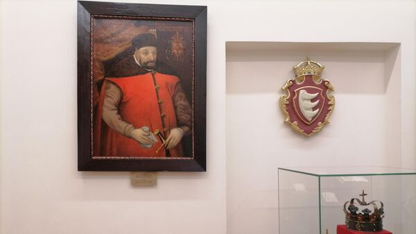 Портрет Стефана Батория в Старом замке в Гродно