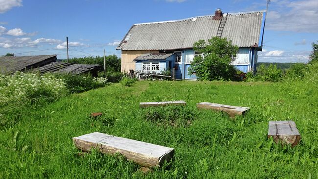 Гостевой дом недалеко от деревни Ярославичи. Есть небольшой огород с зеленью и место для костровища