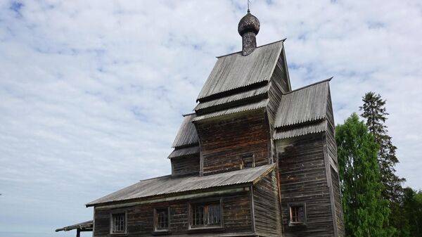 Георгиевская церковь в Родионово — одна из трех старейших деревянных церквей России